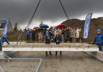 Start bouw Grietmansweg in Marum
